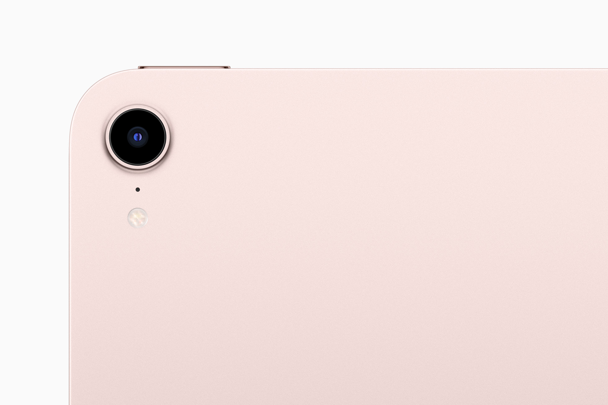 The back camera on iPad mini now features a 12MP sensor with Focus Pixels and a larger aperture to capture sharp, vivid photos. Apple Newsroom