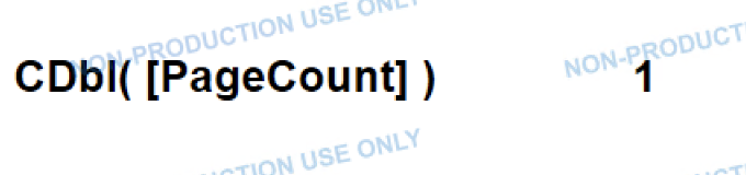 Acumatica Report Designer CDbl conversion function (preview)