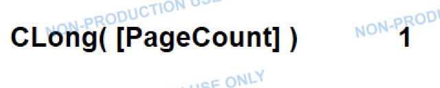 Acumatica Report Designer CLong conversion function (preview)
