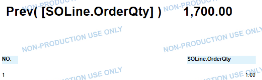 Acumatica Report Designer Prev conversion function (preview)