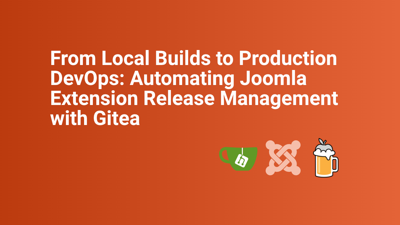 Automating Joomla Extension Release Management