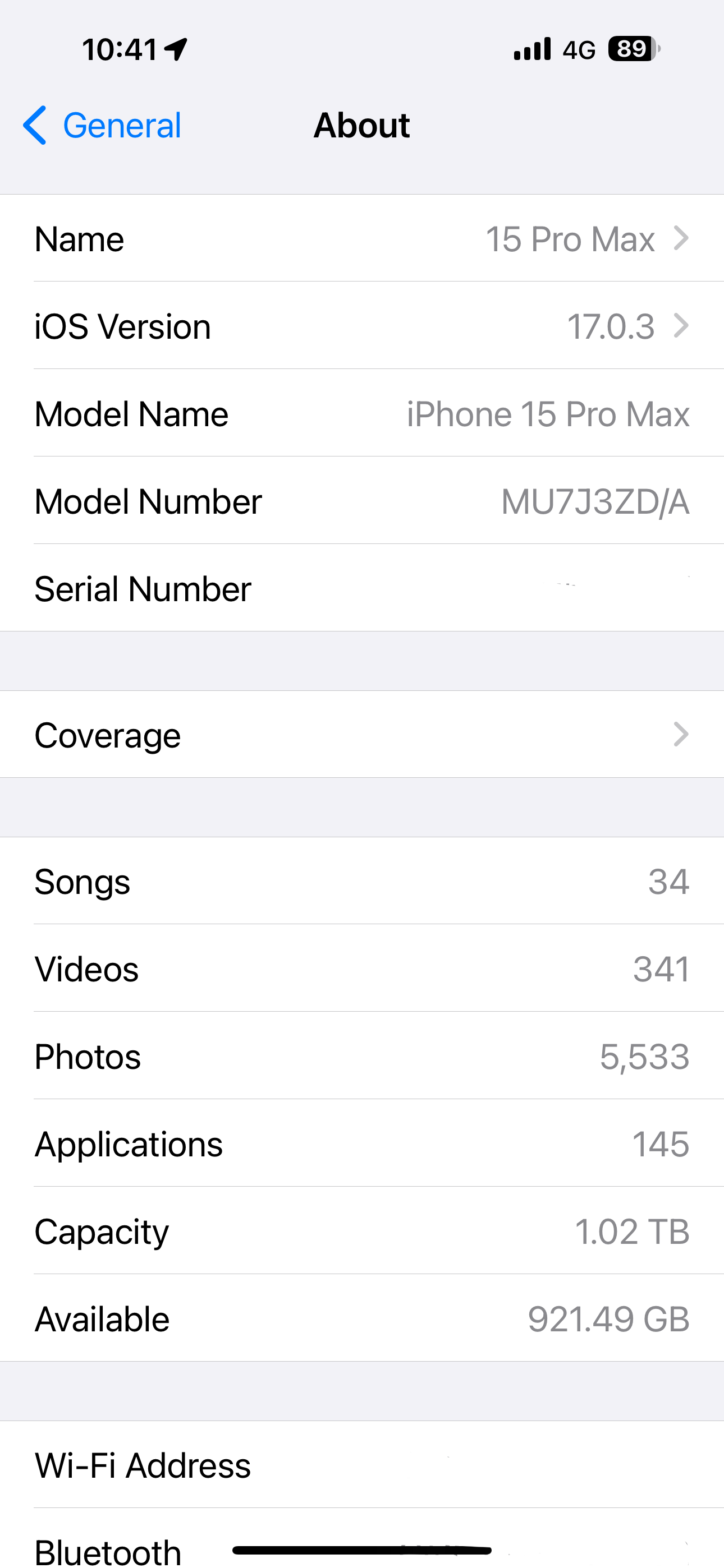 iOS 17.0.3 updated
