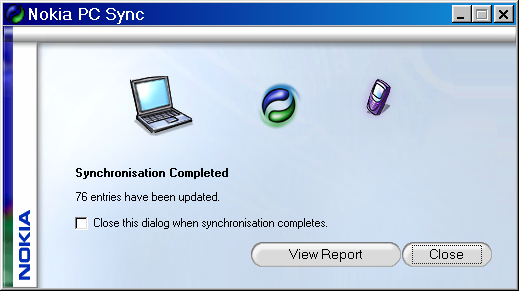 Nokia PC Sync - Completed