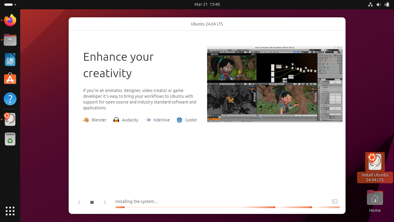Screenshot, Enhance your creativity