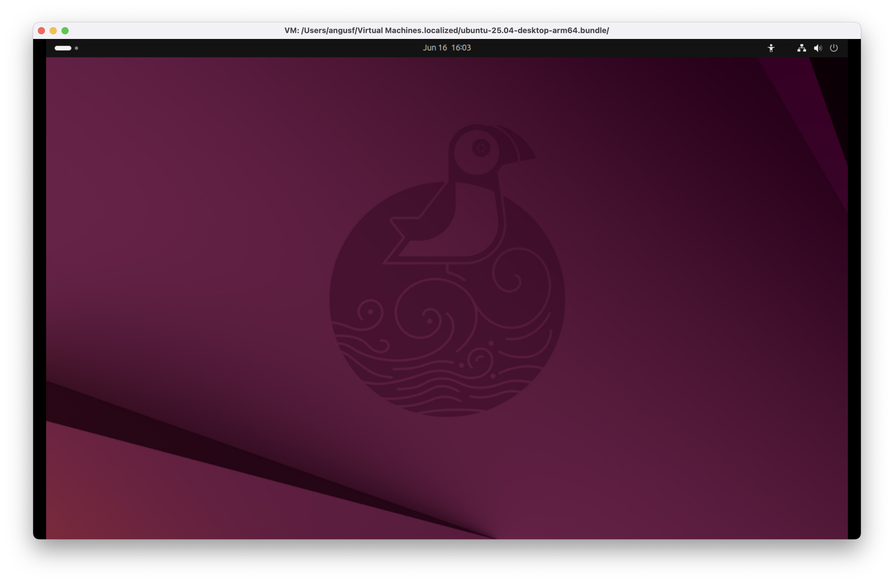 Ubuntu 25.04 for Arm Plucky Puffin background