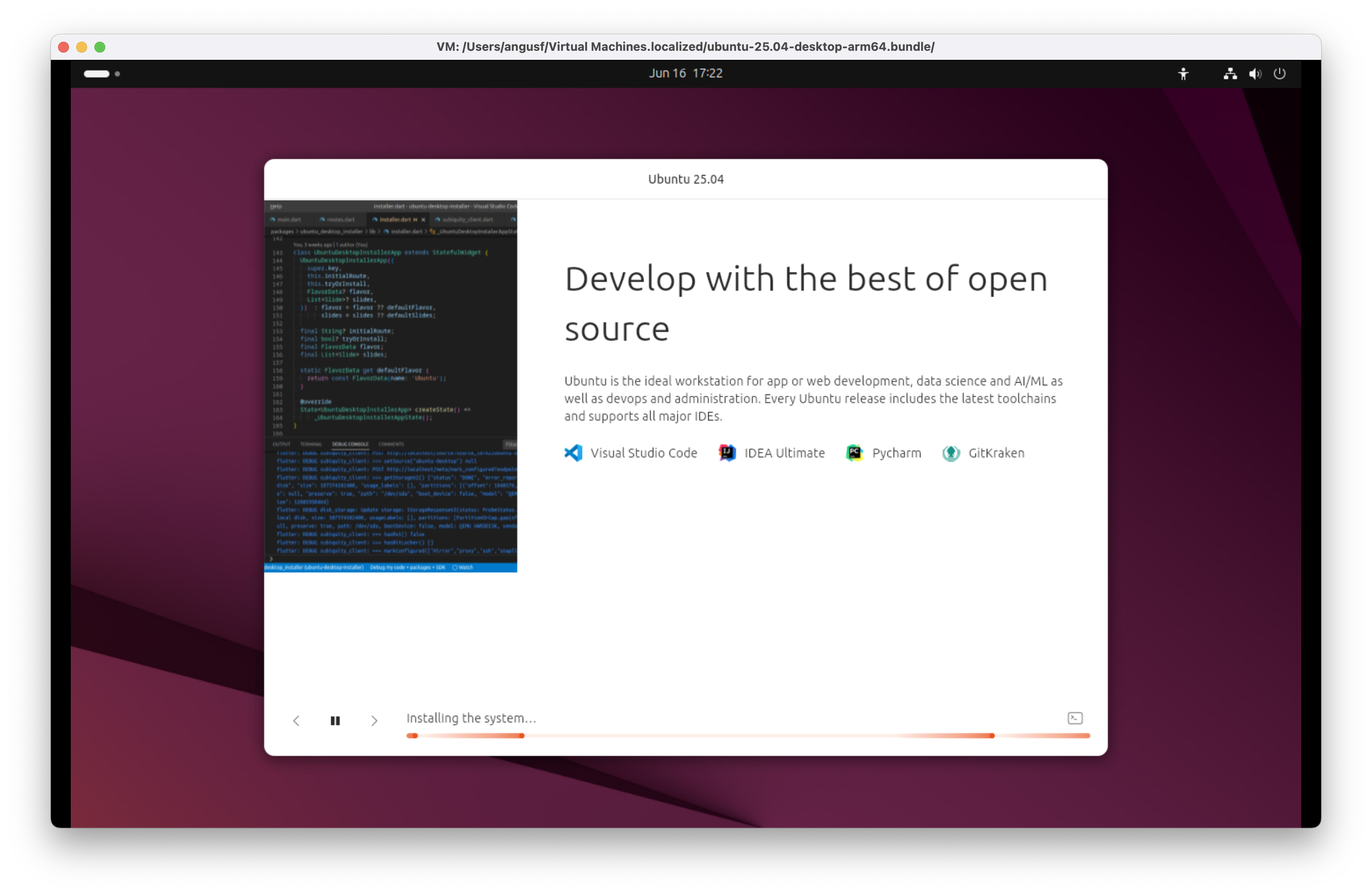 Ubuntu 25.04 for Arm Plucky Puffin - Develop with the best of open source