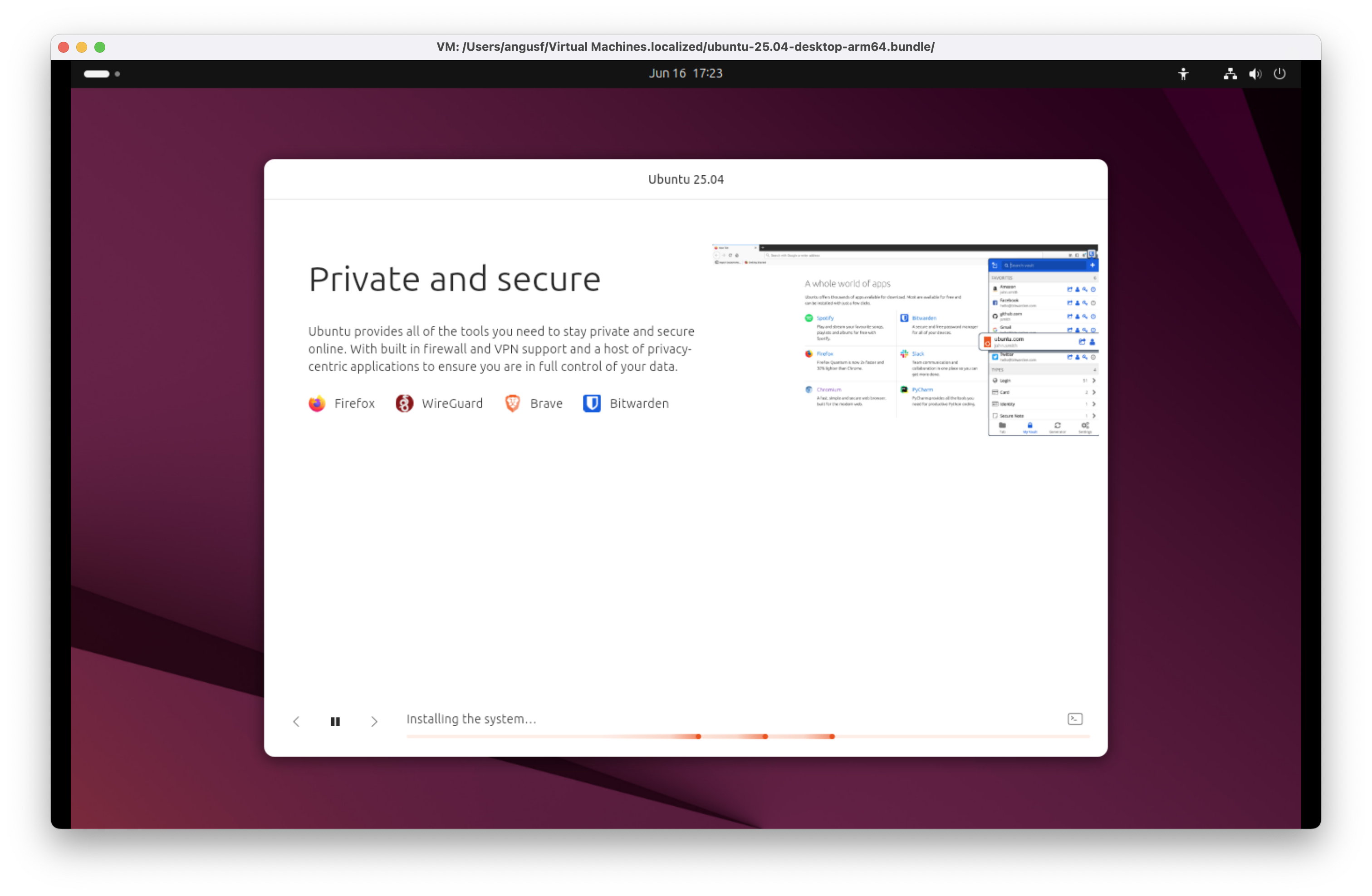 Ubuntu 25.04 for Arm Plucky Puffin - Private and secure