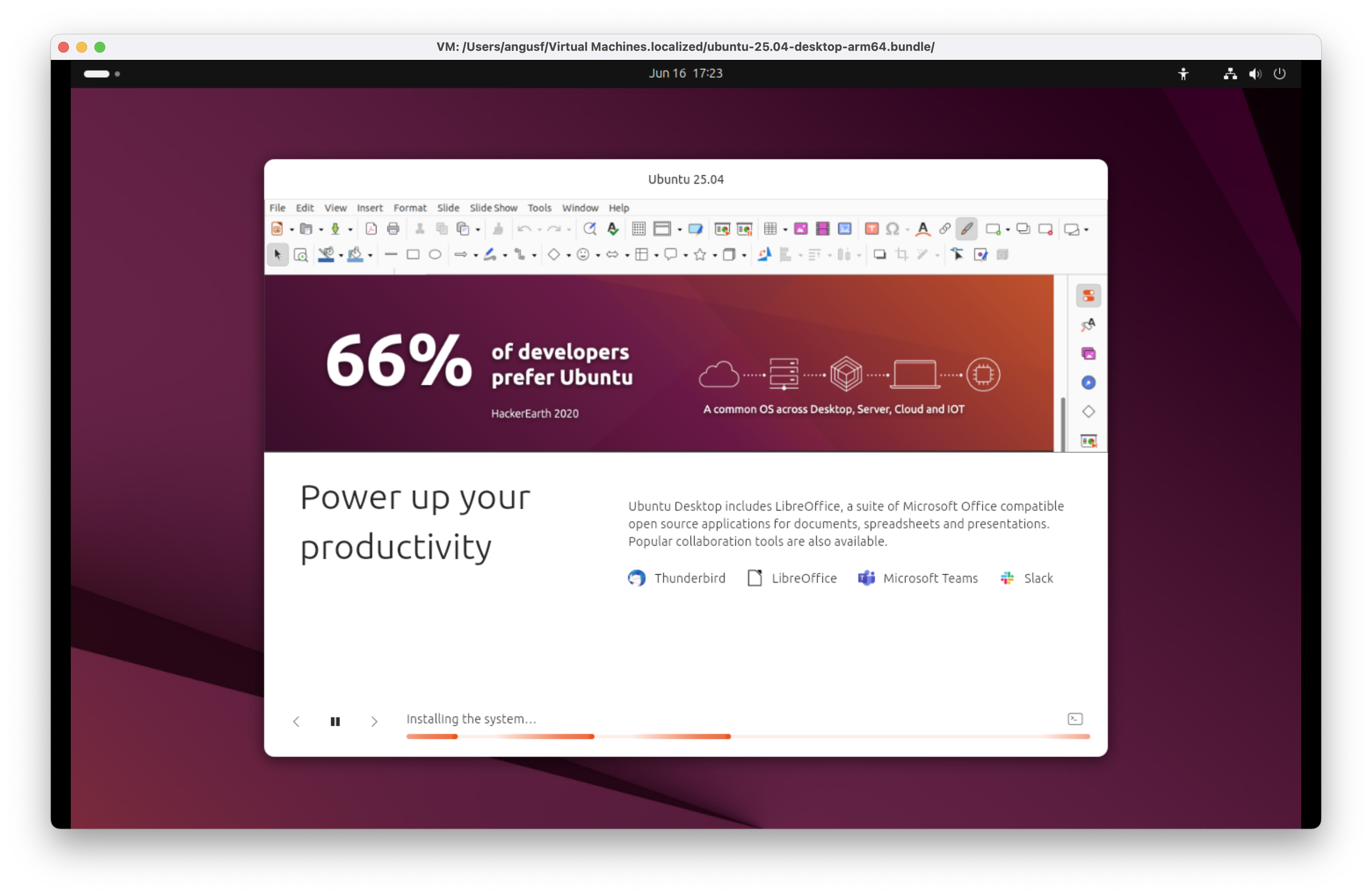 Ubuntu 25.04 for Arm Plucky Puffin - Power up your productivity