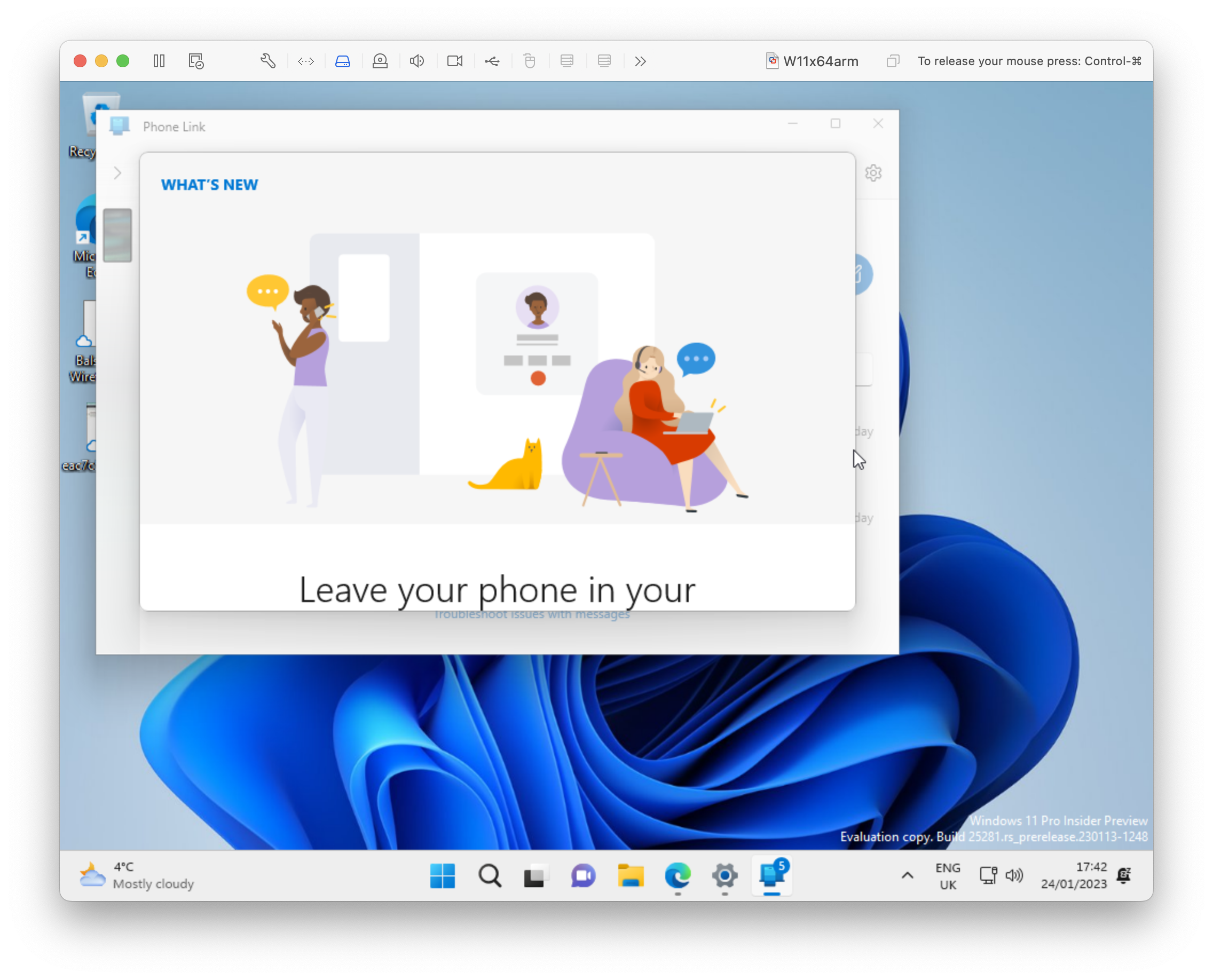Phone Link What's New...